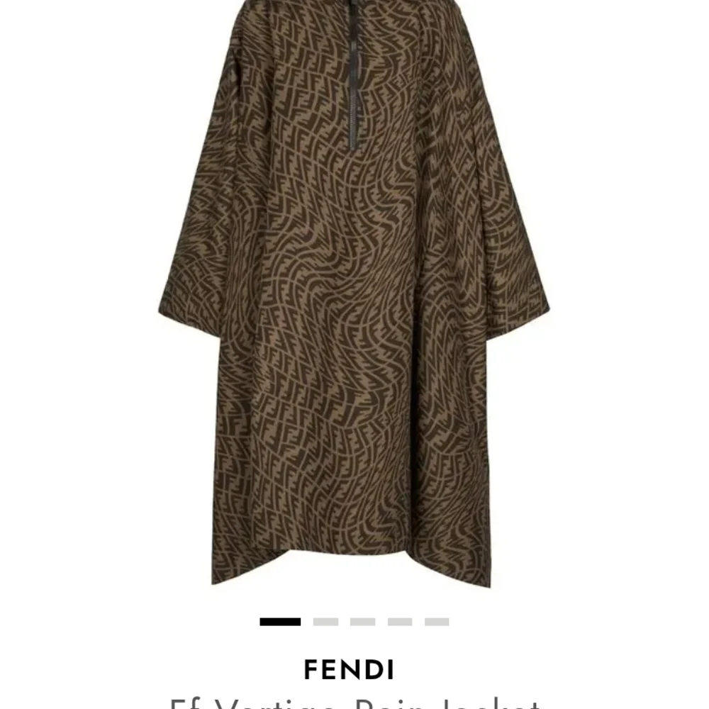 Fendi FF Vertigo Rain Jacket. Originally $2100 - Picture 4 of 15